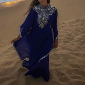 ⛔️PRICE FIRM⛔️Beaded kaftan dress